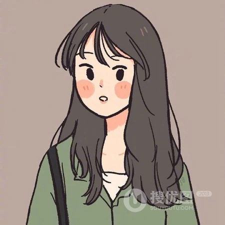 2021最新女生手绘插画头像，理想中的那些善良 可爱，温柔 自信，自律女生头像图片