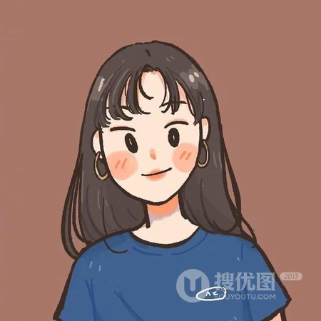 2021最新女生手绘插画头像，理想中的那些善良 可爱，温柔 自信，自律女生头像图片