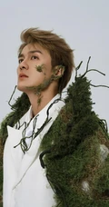 吴克群苔藓缠身个性创意帅气写真照片