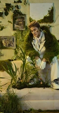 吴克群苔藓缠身个性创意帅气写真照片