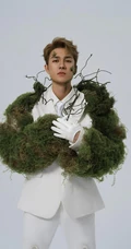 吴克群苔藓缠身个性创意帅气写真照片