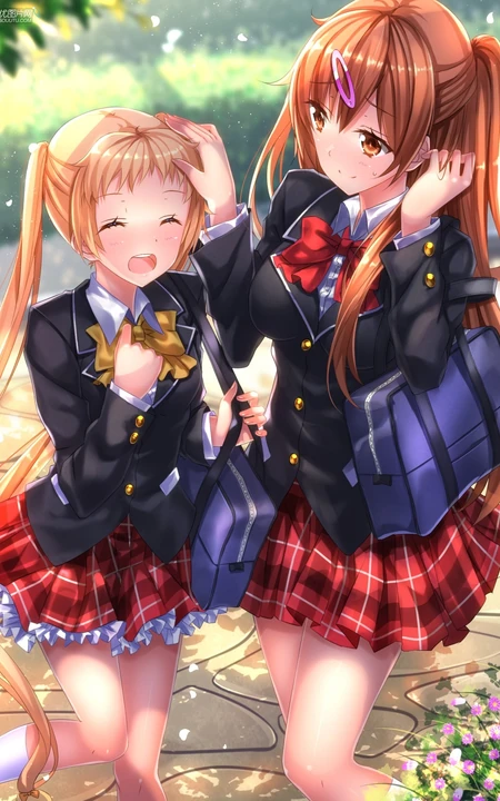 性格开朗，身材高挑的少女，动画《中二病也要谈恋爱!》人物丹生谷森夏插画图集