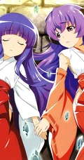非常喜欢甜食可爱少女少女，《寒蝉鸣泣之时》人物古手羽入高清插画图集
