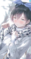 短黑发，活泼可爱的动漫少女，《租借女友》人物更科瑠夏高清插画图集欣赏