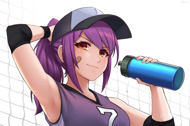 短黑发，活泼可爱的动漫少女，《租借女友》人物更科瑠夏高清插画图集欣赏