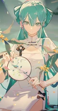 初音未来，既见未来，为何不拜！二次元女生初音未来唯美高清插画壁纸图集