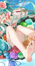 初音未来，既见未来，为何不拜！二次元女生初音未来唯美高清插画壁纸图集