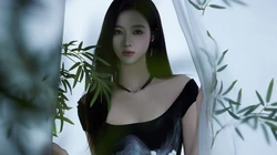 东方美人，古风国韵，长发柔顺美女御姐写真壁纸图片