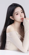 淡淡的小温柔，谁不喜欢，温柔型漂亮女生长袖礼裙上衣加长裤室内高清图集