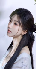 温往事，共交杯，温婉优雅古装汉服女生柔美写真套图