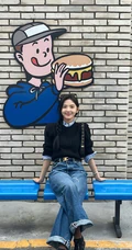 章若楠生活照手机壁纸图片，天天开心，天天不一样的章若楠美照图集