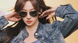 戴眼镜的程潇泰裤辣，美女程潇戴各式不同眼镜美拍写真合集桌面壁纸
