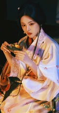 杨超越一袭魅力古装高清写真照，宛如上演一场后宫，宫廷凄然幽怨剧情