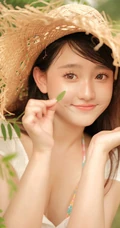 听风，懂你，我在公园等你，夏日气质短裤女生户外游玩随心超美写真图片
