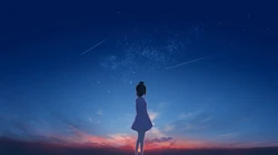 天高云阔，清新，浪漫，让人一看就舒心的动漫风景插画美图壁纸合集