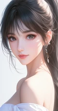 古装，古典ai美女，大气，雍容，气质AI美女手机壁纸图片