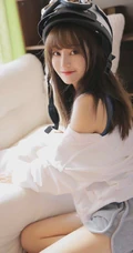 吉他女孩室内写真日记