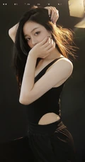 韩系轻氧风漂亮可人女生多款不同穿搭大胆动人艺术写真图片