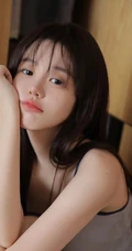 笑容超甜可人杨桃少女肩带背心小短裙穿搭居家悠闲动人清甜风写真美照