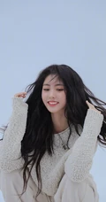 美女邢菲青春靓丽休闲穿搭唯美写真手机壁纸图片