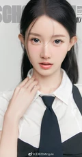 音乐系女孩，清新清新吉他少女校花高清图片