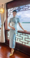 刘涛旗袍装图片