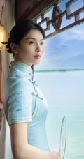 刘涛旗袍装图片