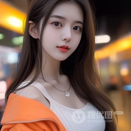 宛若画中小仙女般的气质麻花辫AI女生绘画头像图片2023最新款