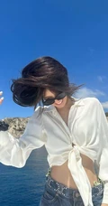 Lisa旅拍美照，泳装，短裤，身材有型