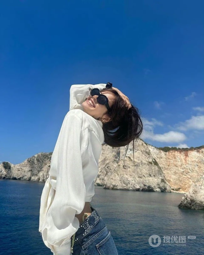 Lisa旅拍美照，泳装，短裤，身材有型