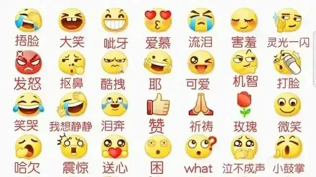 生活中常用的微信表情什么意思，微信表情含义图解大全 第1张