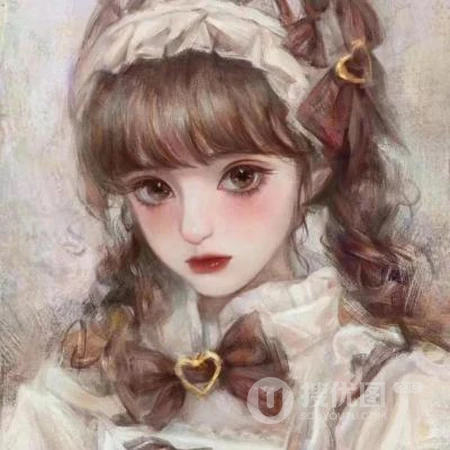 优质好看又EMO的手绘素描2023永久不换动漫女生超美头像图片
