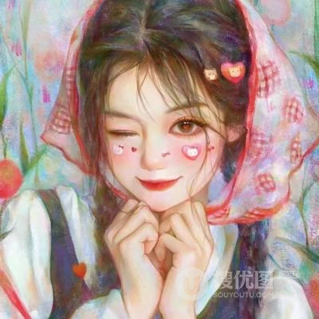 优质好看又EMO的手绘素描2023永久不换动漫女生超美头像图片