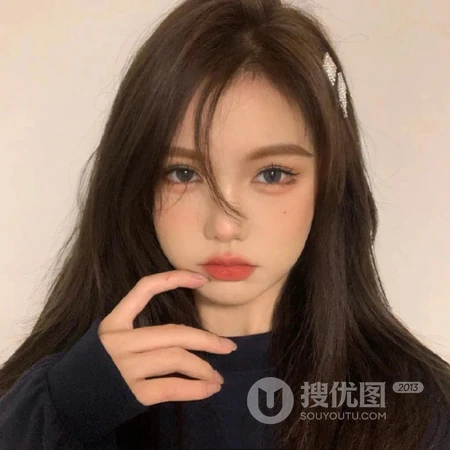 慵懒女生偏冷淡风头像图片