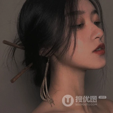 慵懒女生偏冷淡风头像图片