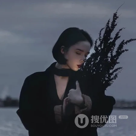 慵懒女生偏冷淡风头像图片