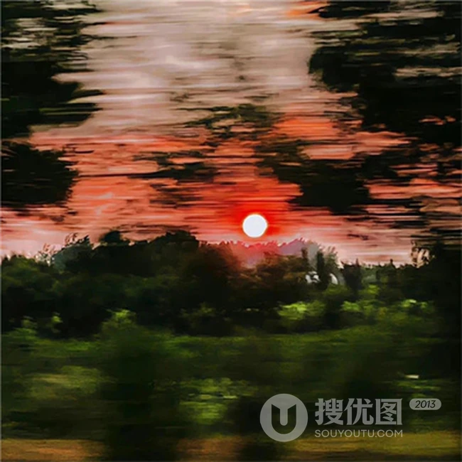 唯美落日，夕阳，映红了天，点亮了生活，人们归家的美 第6张