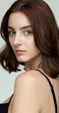 白俄罗斯女生嫩模Marina Bondarko高清黑白特写写真美照