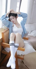 高颜值青涩可人少女居家享受慵懒生活小情调唯美好看写真套图