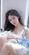 高颜值青涩可人少女居家享受慵懒生活小情调唯美好看写真套图