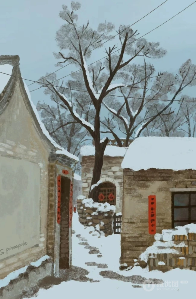 温馨的画面，温暖的回忆，8090后童年回忆可爱写实插画背景图片 第5张