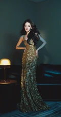 迪丽热巴性感红唇加妩媚高冷眼神超美写真手机壁纸图片集