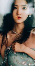 章若楠手机壁纸，美女章若楠超美海边码头写真手机壁纸套图