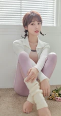宣璐身材，宣璐身着紧身运动衣长裤尽显完美身材写真手机壁纸图片