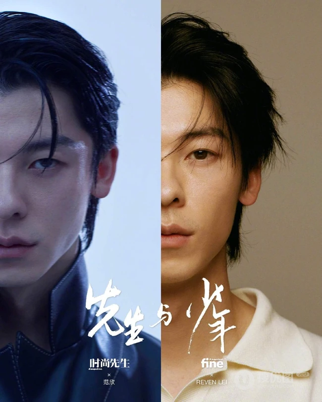 许光汉时尚先生写真照片，冰雪中的许光汉，无袖穿搭 男性荷尔蒙爆棚