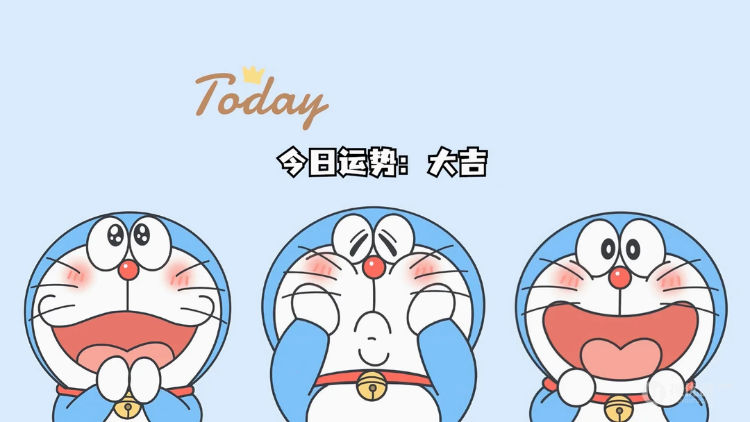 哆啦A梦，叮当猫，动画片《机器猫》可爱角色哆啦A梦精选桌面壁纸套图