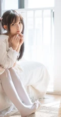 双马尾，娇小可爱日系少女公主裙袜装居家室内写真图集