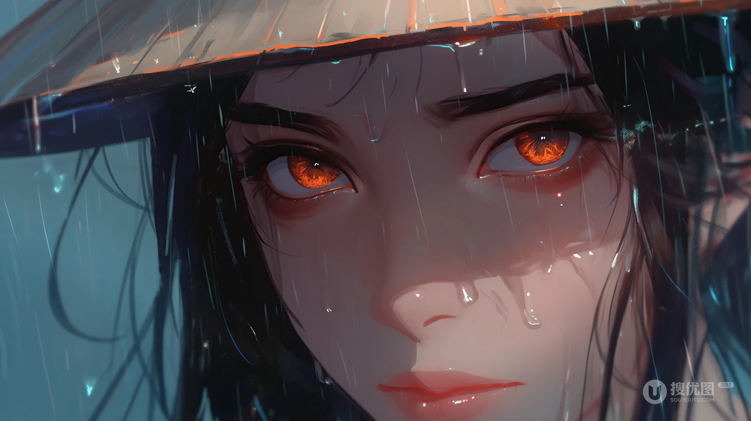 武侠风，古装女侠 超高清古装动漫AI美女插画壁纸图片