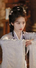邓恩熙手机壁纸，邓恩熙主演电视剧《长乐曲》古装剧照手机壁纸图片