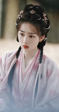邓恩熙手机壁纸，邓恩熙主演电视剧《长乐曲》古装剧照手机壁纸图片